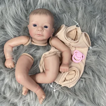 19-дюймовый раскрашенный набор кукол-Реборнов Felicia с выгравированным именем и тканевым корпусом В разобранном виде, игрушки для кукол 