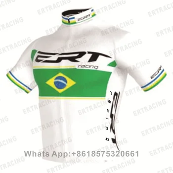 2023 ERTRACING Высококачественная Мужская Велосипедная трикотажная одежда летней команды с коротким рукавом, Дышащая Быстросохнущая Велосипедная одежда Испания