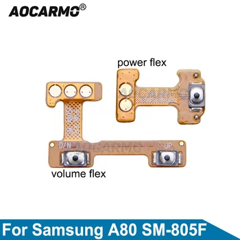 Aocarmo 1 шт. Гибкий кабель для увеличения громкости Samsung Galaxy A80 805F, ремонтная деталь