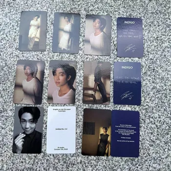 Kpop Idol 2-3 шт./компл. Альбом открыток Lomo Card цвета индиго, новая коллекция открыток для фотопечати, подарки для фанатов с картинками
