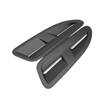 Автомобильное Вентиляционное отверстие Модифицированные Детали Автомобиля Подходят для Jaguar XKR XK8 Крышка Вентиляционного отверстия Капота Автоаксессуары (Черный)