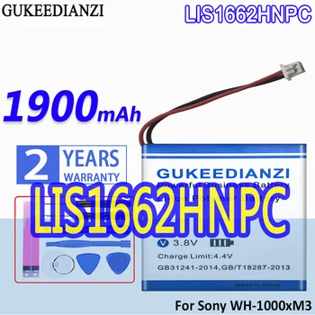 Аккумулятор GUKEEDIANZI LIS1662HNPC (SP 624038) (WH1000xM3) 1900 мАч Для Sony WH-1000xM3 WH-1000MX4 WH-CH710N/B WH-XB900 WH-XB900N
