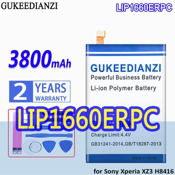 Аккумулятор Высокой Емкости GUKEEDIANZI LIP1660ERPC 3800mAh для Мобильного Телефона Sony H9493 XZ3 H8416 Xperia H9436 Bateria