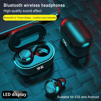 Беспроводные наушники Bluetooth A6 5.2 Se с подсветкой при дыхании, удобные для кожи силиконовые наушники-вкладыши, спортивные наушники Bluetooth