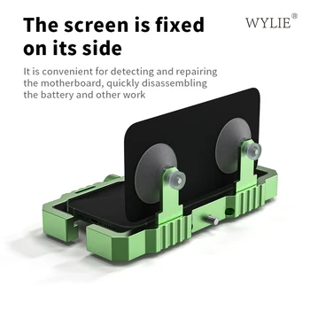 Боковая подставка для экрана Wylie для ремонта ЖК-дисплея мобильного телефона Iphone и удаления заднего стекла Форма для крепления экрана