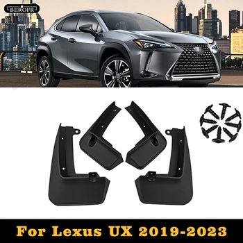 Брызговики Для Lexus UX UX200 UX250h HYBRID 2019-2023 2022 Брызговики Передние Задние Брызговики Автомобильные Аксессуары