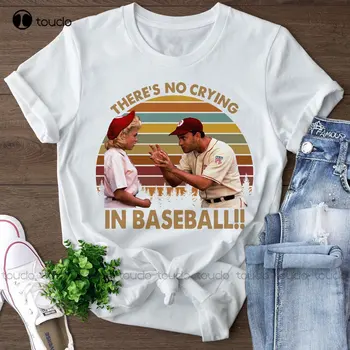 В бейсболе не плачут, футболка унисекс, футболка с фильмом Джимми Дугана, цитата из фильма, футболка с подарком на день рождения, футболки, мужской Рождественский подарок