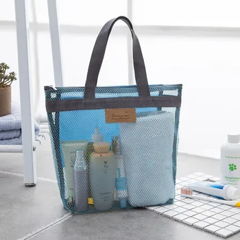 Дорожная пляжная сумка, сумка для хранения, переносная сетчатая сумка для мытья на открытом воздухе, сумка для плавания, дорожная сумка, сумка для ванной, Женская косметичка, органайзер
