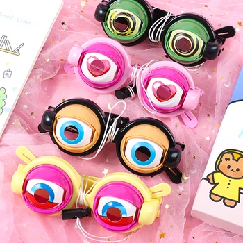 Забавные очки Crazy Blink для вечеринок, реквизит для очков для взрослых и детей, пластиковые игрушки с большим лягушачьим глазом, аксессуары для подарков на Рождество и Хэллоуин