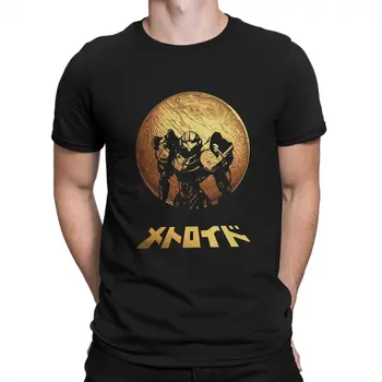 Классическая футболка Zebes в стиле хип-хоп, повседневная футболка с игрой Metroid Prime, горячая распродажа, товары для взрослых