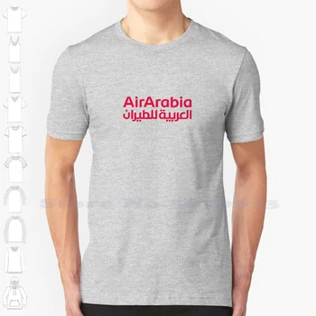 Логотип Air Arabia, фирменный логотип 2023, уличная футболка, футболки с рисунком высшего качества.