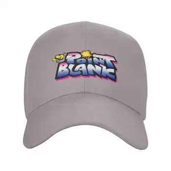 Логотип Point Blank С печатным Графическим логотипом бренда Высококачественная Джинсовая кепка Вязаная шапка Бейсболка