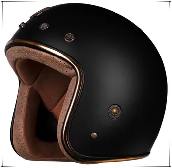 Мотоциклетный шлем с открытым лицом M20 - Ретро мотоциклетные шлемы, винтажный и классический стиль, шлем Vespa 3/4 дюйма