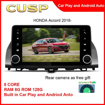 Новый продукт с сенсорным экраном 9 дюймов 4G 64G смартфон GSM автомобильный стартер GPS трекер для Honda Accord 2018-Автомагнитола Pioneer