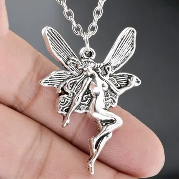 Ожерелье с подвеской в виде Феи-Ангела для женщин