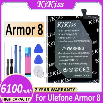 Оригинальный аккумулятор KiKiss 6100mAh для Ulefone Armor 8 Armor8 Bateria