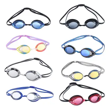 Очки для воды Профессиональные плавательные очки Для взрослых Водонепроницаемая защита от запотевания Регулируемые очки Для водных видов спорта Бассейн