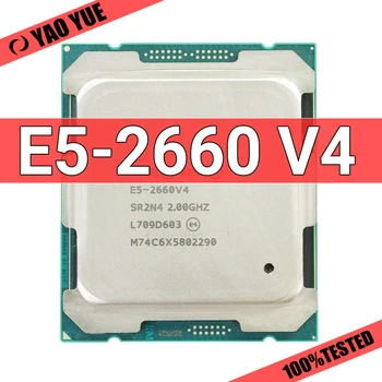 Процессор XEON E5 2660 V4 CPU 14-ЯДЕРНЫЙ 2,0 ГГц 35 МБ КЭШ-ПАМЯТИ L3 105 Вт SR2N4 LGA 2011-3 KCMSYWJR X99 DDR4 D4 Комплект материнской платы