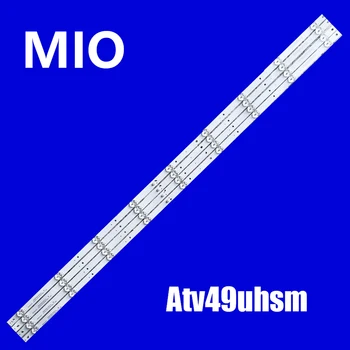 Светодиодная лента подсветки для Atv49uhsm Atv-49uhsm CRH-K49T700NS3030T04097AB-Rev1.0