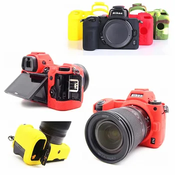 Силиконовый чехол Armor Skin, сумка для фотоаппарата, защитная крышка для беззеркальных камер Nikon Z50 Z5 Z7 Z6 II Z7II Z6II