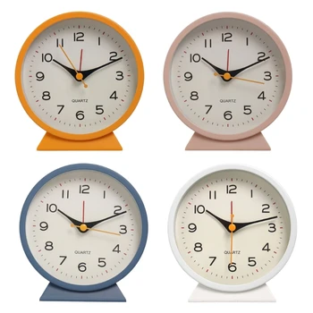 Современные прикроватные настольные часы из современного металла с подсветкой повтора в стиле минимализма С точным хронометражем для дома или прямой доставки