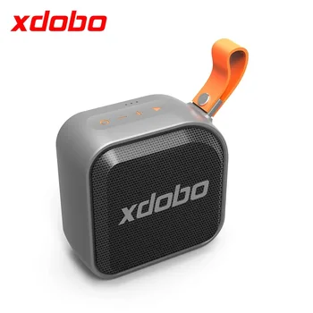 Цена Xdobo 1995 Сабвуфер Мощный Портативный Водонепроницаемый Смарт-динамик Bluetooth Маленькая Мини-квадратная музыкальная шкатулка Поддержка USB, TF-карты